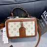 Womens Retro Crossbody Handbag With Handheld Design And BoxStyle Structure 2