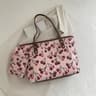 Large Capacity Printed Tote Shoulder Bag For Everyday Casual Use 0