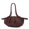 Womens Soft Leather Cloud Shoulder Bag With Adjustable Crossbody Strap 2