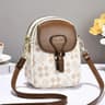 Women Mini Leather Crossbody Phone Bag With Adjustable Shoulder Strap 3
