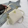Womens Patent Leather Bucket Bag Large Capacity Shoulder And Crossbody Handbag 3