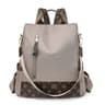 Womens PU Leather Travel Backpack Lightweight Fashion Casual Bag 4