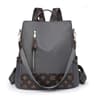 Womens PU Leather Travel Backpack Lightweight Fashion Casual Bag 0