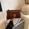 Women Small Square Crossbody Bag With Adjustable Strap And Retro Style 1