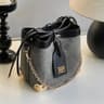Womens Western Style PU Leather Bucket Bag With Adjustable Crossbody Strap 0