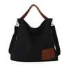 Large Patent Leather HalfMoon Crossbody Tote Bag With Chain Accent 0
