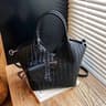 Women Large HandWoven Tote Bag With Shoulder And Crossbody Carry Options 2
