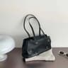 Women Large Capacity PU Leather Tote Shoulder Bag 1