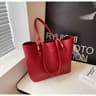 Large Capacity PU Leather Shoulder Tote Bag For Work And Special Occasions 0