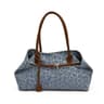 Women Leopard Print Shoulder Tote Bag With Short Handles 0