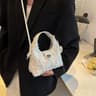 Women Printed Boston Crossbody Handbag With PillowStyle Design 3