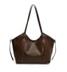 Women PU Leather Shoulder Bag With Adjustable Buckle Strap And Western Style 1