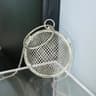 Womens Spherical Mesh Handbag With Metal Alloy Top Handle For Parties And Weddings 0