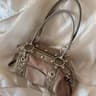 Women Patchwork Shoulder Bag  Colorblock Y2K Underarm Handbag 2