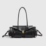 Vintage Genuine Leather Shoulder Handbag For Women With Multiple Pockets 0