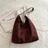 Vintage PU Leather Shoulder Tote Bag For Women With Spacious Interior 2