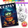 Animal Character Coloring Book Mandala Flowers Stress Relief Relaxation Art 16