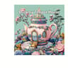 Dreamy Teapot House Coloring Book For Adult Premium Drawing Supplies Unique Birthday Party Gift 6