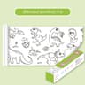 Children Montessori Toys DIY Self Adhesive Drawing Roll Kids Learning Paint Coloring Scroll For Ear 11