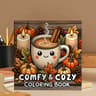 Stress Relief Coloring Book For Adults Funny Cartoon Doodles Educational Graffiti Painting Gift For 10