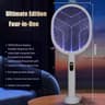 3 In 1 Rechargeable 3000V Mosquito Swatter And Killer Lamp 3