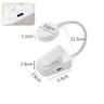 Portable LED Book Lamp Clip On Reading Light With 3 Color Modes Eye Protection For BedroomStudyBeds 1