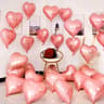 Love Balloons Decoration Set 1050100PCS DIY Wedding Proposal  Birthday Party Balloons 3
