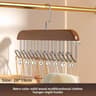 Multifunctional Clothes  Underwear Organizer Hanger  Durable Home Wardrobe Hook 1  3Pack 3