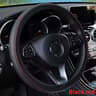 AntiSlip FullWrapped Car Steering Wheel Cover WearResistant 3739 Cm Universal Fit Steering Wheel Pr 2