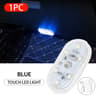 Mini USBRechargeable Car Touch Light Magnetic Ambient Lamp For Floor Trunk Hood Ceiling  Auto Inter 2