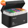 Professional Dual Tip Alcohol Art Marker Set For Drawing  Coloring 9