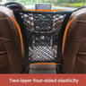 Car SeatGap Elastic Mesh Storage Net Universal Gap Organizer  Pet Barrier For Cars 2