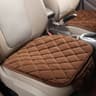 Plush NonSlip Car Front And Back Seat Protector  Soft Durable Seat Cushion Mat For Comfort  Protect 9