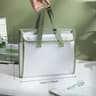Large Capacity Transparent Waterproof Expanding File Folder  Portable PVC SelfAdhesive Document Sto 10