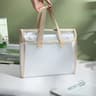 Large Capacity Transparent Waterproof Expanding File Folder  Portable PVC SelfAdhesive Document Sto 12