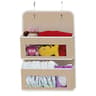 5Shelf Hanging Storage Organizer  AntiTilt Large Capacity OvertheDoor Organizer For Bedroom  Bath 9