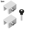 2 Pcs Adjustable Window Lock Stoppers  No Drill Sliding Window Safety Locks For Kids Pets  Anti The 5