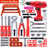 Kids Toy Tool Set With Electric Drill  Engineer Pretend Play Repair Kit For Boys  Kids 7