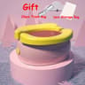 Foldable Kids Potty Training Seat  Portable EasyClean Toilet Seat For Boys  Girls 9