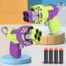Radish Blaster Foam Dart Toy Gun  Soft Bullet Launcher For Safe Play  Stress Relief 7