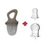 5in1 Baby Fruit Feeder  Teething Pacifier Set  Silicone Mesh Food Feeder With Interchangeable Nippl 13