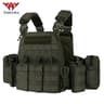 YAKEDA QuickRelease Tactical Training Vest  Breathable WearResistant MOLLE Expandable Vest 9