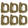 HeavyDuty Mountaineering DType Buckle  Outdoor Climbing Hiking  Camping Gear Clip 13
