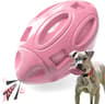 Durable Squeaky Rubber Chew Ball  Teeth Cleaning Toy For Aggressive Chewers Medium  Large Dogs 7