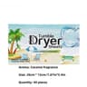 Natural Lavender Dryer Sheets Bulk  PlantBased Fabric Softener  Fresh Scent Laundry Care 6