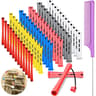 72 Pcs Hair Perm Rods Set 6 Sizes  Cold Wave Perming Rod Curling Rollers For Short Hair And Steel T 9