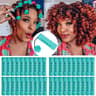 40Pcs Cold Wave Perm Rods Set  Plastic Curling Rollers For Long  Short Natural Hair DIY Hairdressin 8