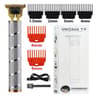 T9 Professional Hair Clipper Cordless  USB Rechargeable Beard  Hair Trimmer For Men Precision Barbe 18