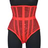 Womens Mesh Boned Corset Bustier  PushUp Shaping Transparent Bodice For Waist Slimming  Dress Outwe