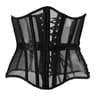 Womens Mesh Boned Corset Bustier  PushUp Shaping Transparent Bodice For Waist Slimming  Dress Outwe